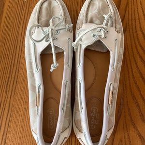 SOLD- Coach Richelle boat shoe